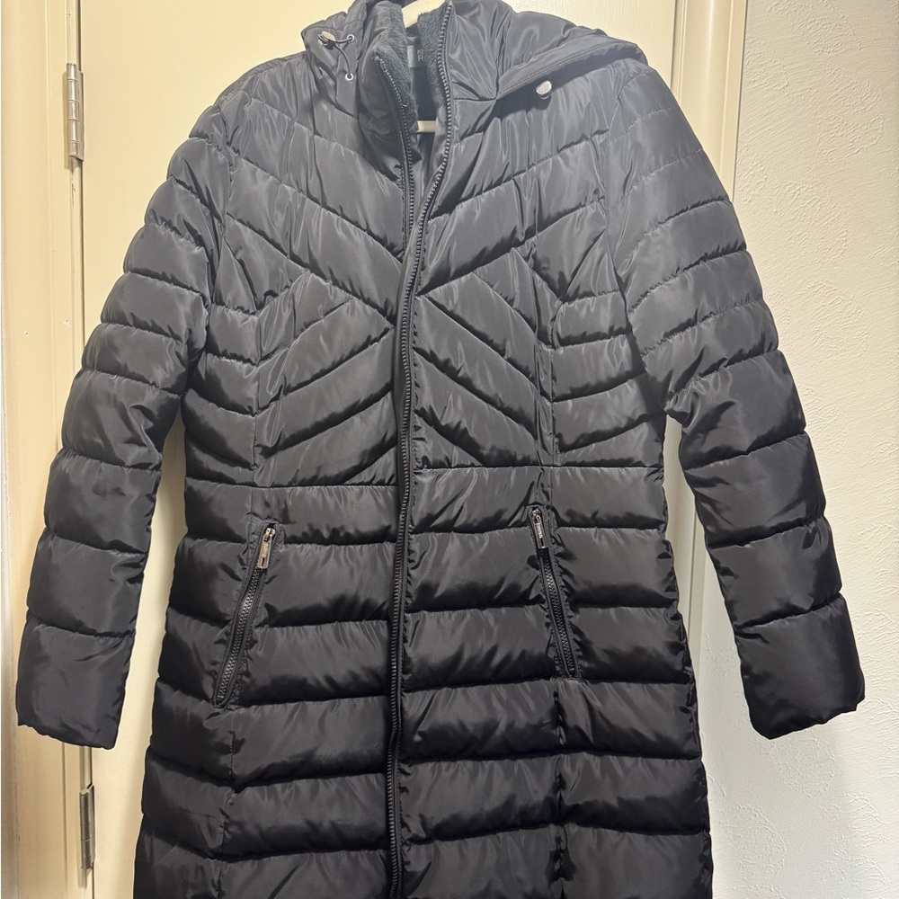 Kenneth Cole Reaction Women's Dark Puffer Coat